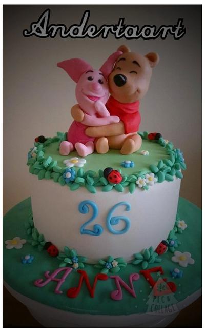 pooh bear!!! - Cake by Anneke van Dam