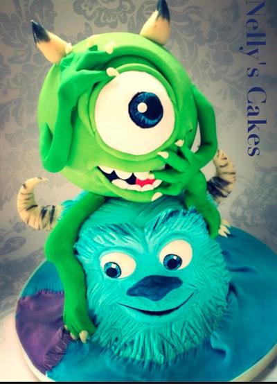 Sully and Mike - Cake by Nelly Konradi