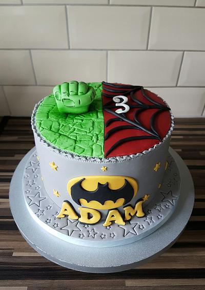 Superhero cake - Cake by SweetWonderland