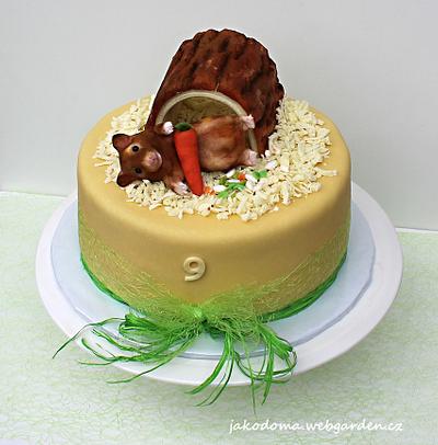 Hamster - Cake by Jana