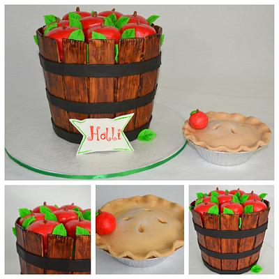 Apple Basket - Cake by Cakes-by-Ashley