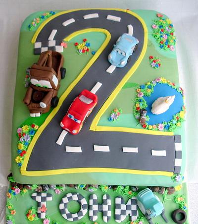 Cars - cake - Cake by Valeria Sotirova