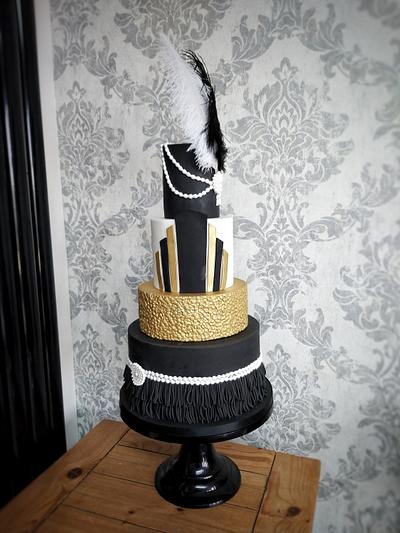 Great gatsby themed cake - Cake by Jo