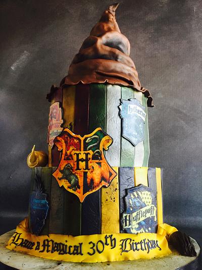 Hogwarts Birthday Cake - Cake by Una's Cake Studio