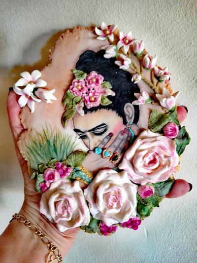Frida Kahlo - Cake by Yolanda