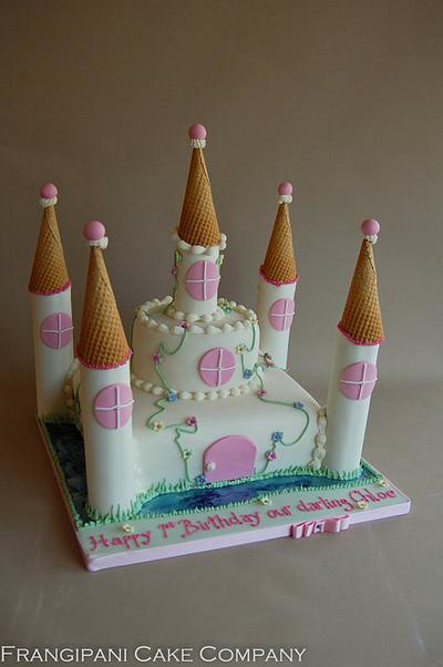 Fairytale Castle Cake - Cake by Frangipani Cake Company