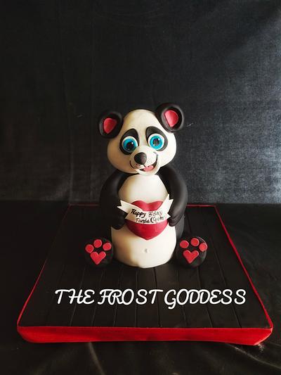 Lil panda  - Cake by thefrostgoddess