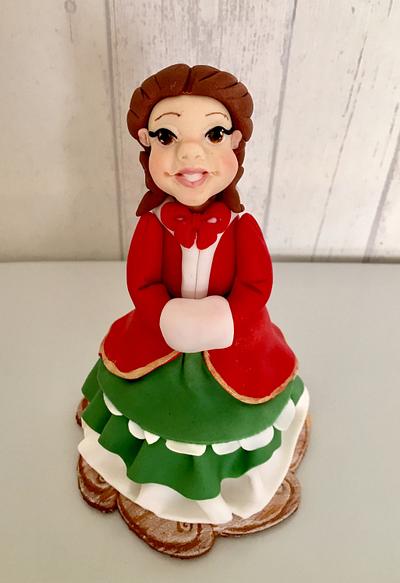 Christmas lady - Cake by laskova
