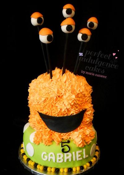 Monsters Birthday Cake - Cake by Maria Cazarez Cakes and Sugar Art