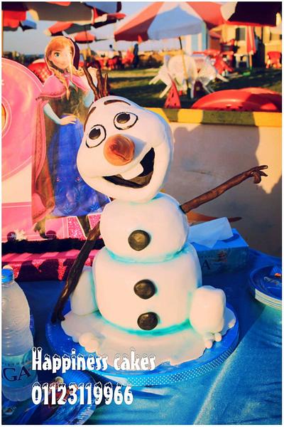 Olaf cake - Cake by Rana Eid