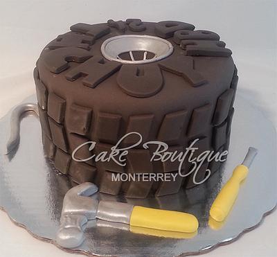 Tire Cake - Cake by Cake Boutique Monterrey