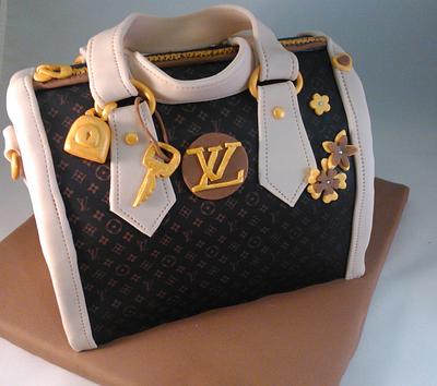 Louis Vuitton Cake Bag - Cake by elrincondeldulce