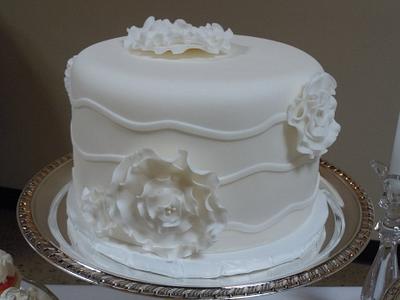 Wedding cake - Cake by Karen Seeley