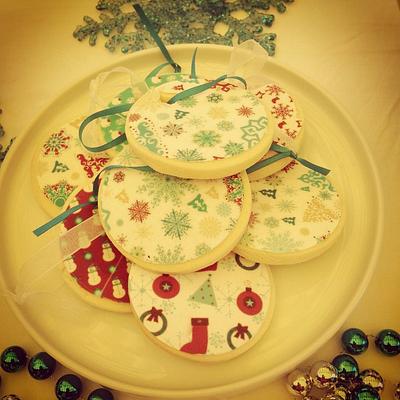 Christmas Cookies - Cake by Priscilla's Cakes