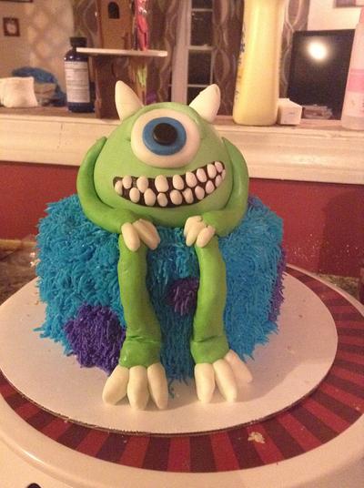 Monsters inc cake - Cake by Tianas tasty treats