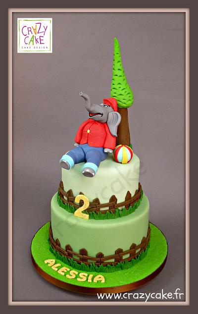 My little elephant - Cake by Crazy Cake