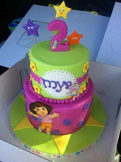 Dora The Explorer - Cake by Karen