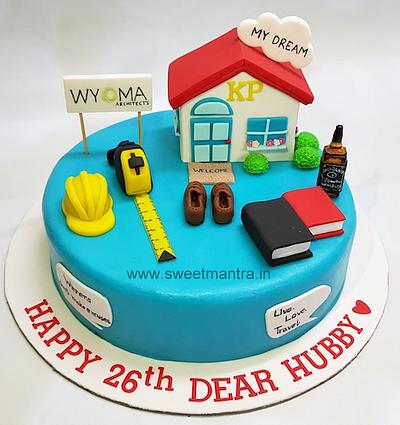 Dream home cake - Cake by Sweet Mantra Homemade Customized Cakes Pune
