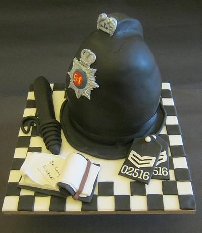 Policeman's Hat - Cake by Essentially Cakes