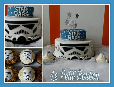 Star Wars - Cake and cupcakes - Cake by LE PETIT BONBON 