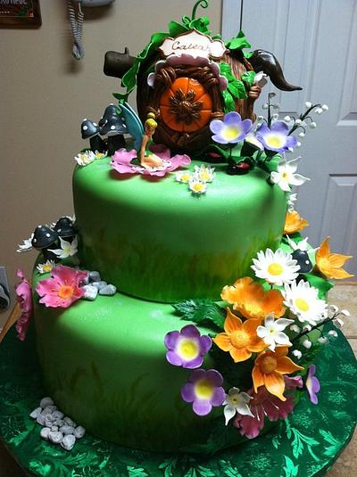 Tinker Bell birthday cake - Cake by Tetyana