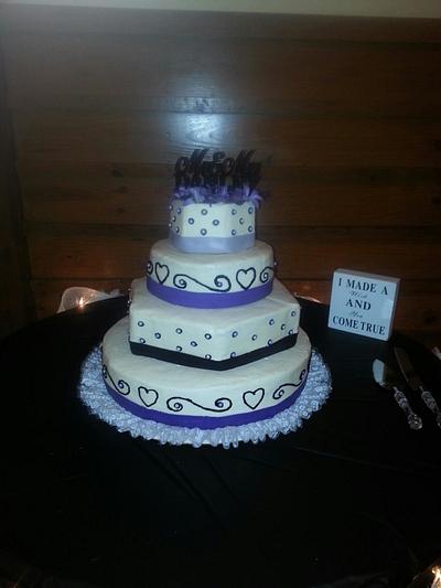 wedding - Cake by The Divine Goody Shoppe