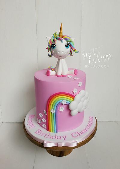 Sassy 'lil Unicorn - Cake by Lulu Goh