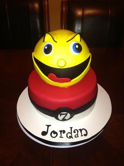 Pacman Pokemon cake - Cake by Cakes by Maray
