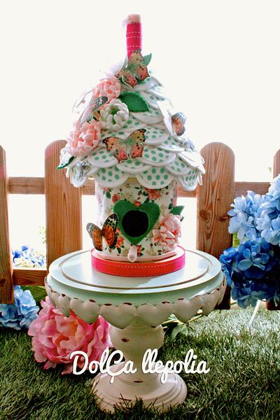 Spring house 2 - Cake by PALOMA SEMPERE GRAS