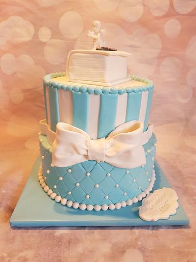 blue cake - Cake by Ladybug0805