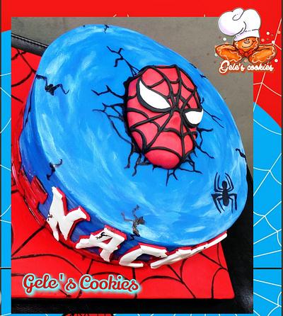 Spiderman birthday cake and party - Cake by Gele's Cookies