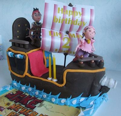 Jake and the Neverland pirates - Cake by Amanda Watson