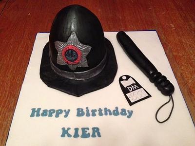 Policeman cake - Cake by CupNcakesbyivy