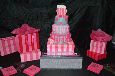 Victorias Secret Sweet 16 - Cake by Kim Leatherwood