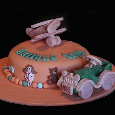Antique cake - Cake by Willow cake decorations