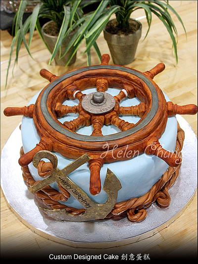 Captain Water's Wheel Cake - Cake by Helen Chang