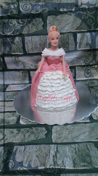 Doll cake  - Cake by MayBel's cakes