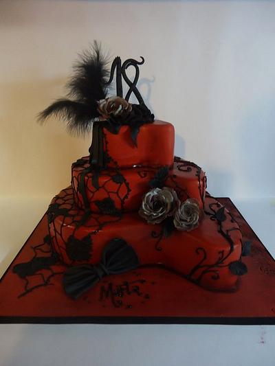 Gothic birthday - Cake by Diletta Contaldo
