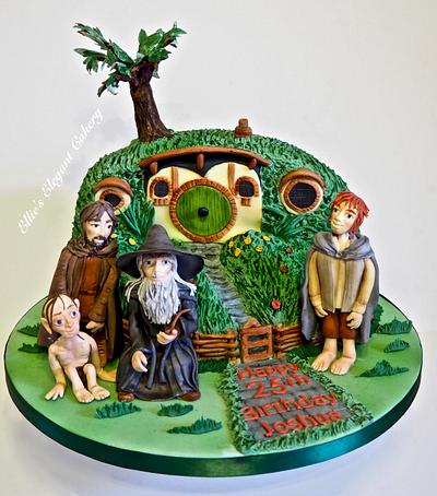 Hobbit House Cake - Cake by Ellie @ Ellie's Elegant Cakery