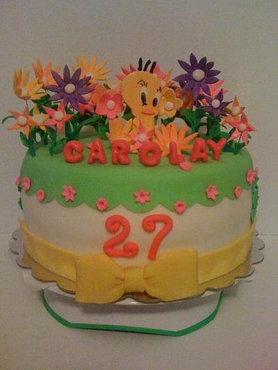 Tweety Bird Cake - Cake by DeliciousCreations