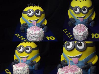 Minion - Cake by Danguole