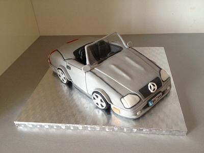 Mercedes Cabrio - Cake by Dasa
