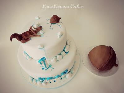 Ice Age - Cake by loveliciouscakes