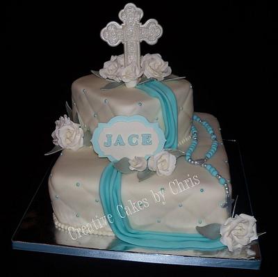 Jace Baptisim Cake - Cake by Creative Cakes by Chris
