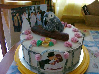 cake with parrot - Cake by Love Cakes - Жана Манолова