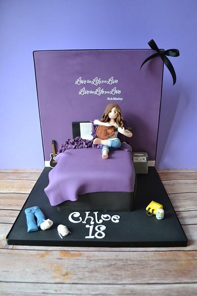 Bedroom themed 18th birthday cake - Cake by AMAE - The Cake Boutique