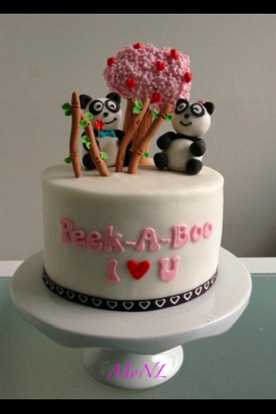 Panda Love - Cake by MoNL