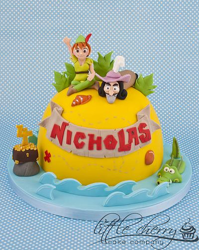 Jake and the Neverland Pirates Peter Pan and Captain Hook Cake - Cake by Little Cherry