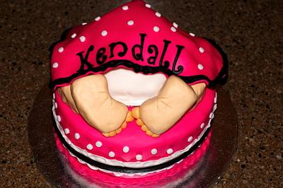 Baby Rump for Kendall! - Cake by AquariusB