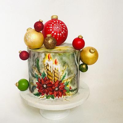 Christmas ornamen - Cake by Dsweetcakery